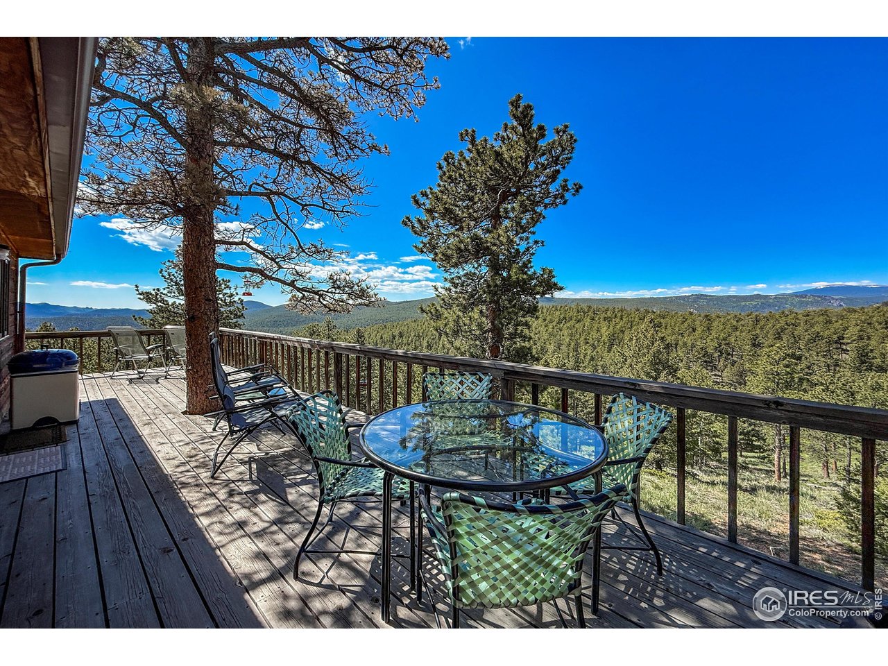 18673 Highway 7 Lyons, CO 80540 - Photo 10 of 39 Watch the wildlife stroll by, the storms roll across, or simply the clouds passing by