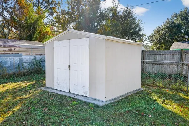 a view of a lake with a mountain