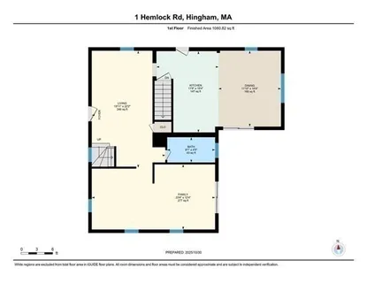 $1,049,000 | 1 Hemlock Road, Hingham, MA 02043
