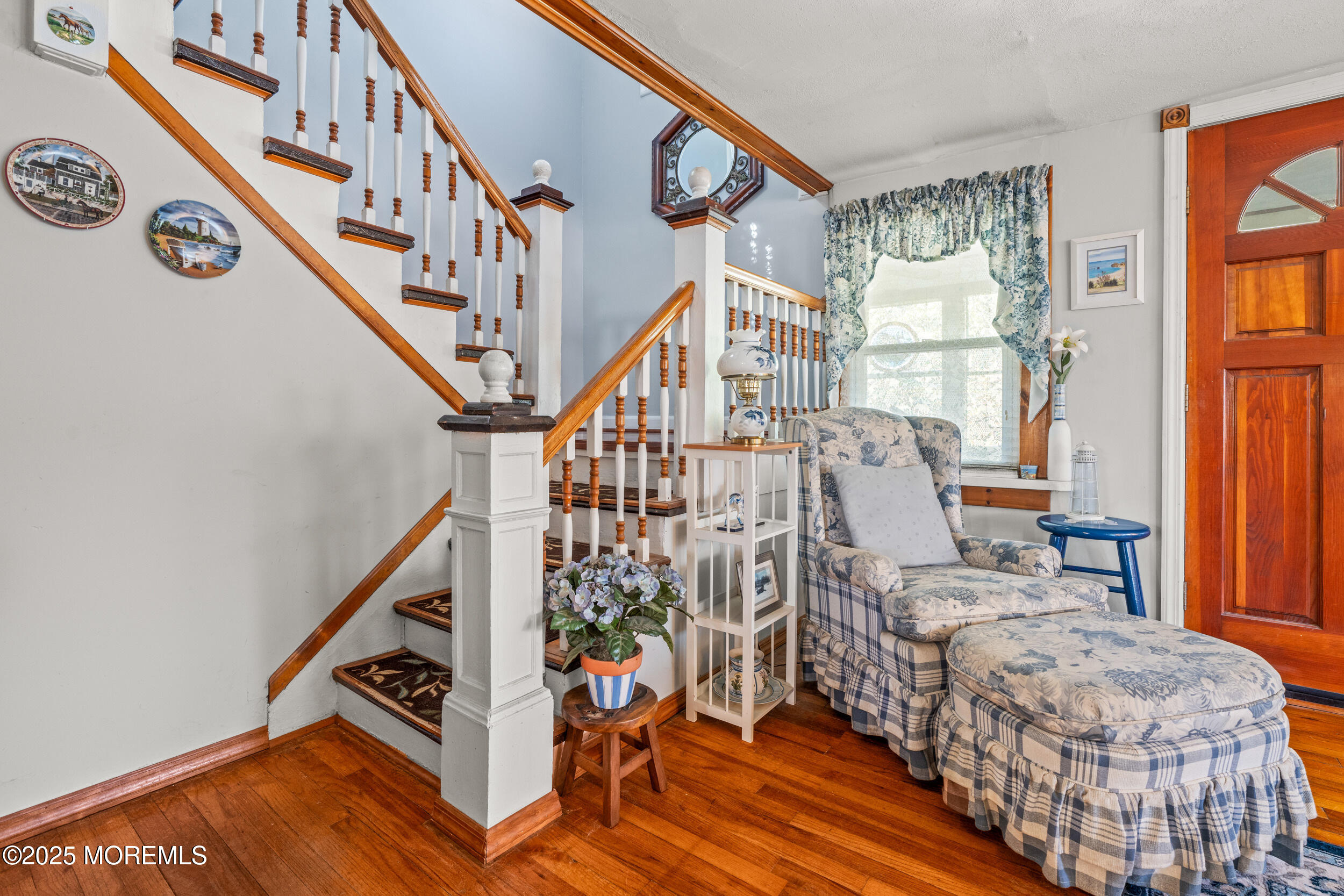 3020 Shafto Road Tinton Falls, NJ 07753 - Photo 24 of 42 a view of an entryway with wooden floor and windows