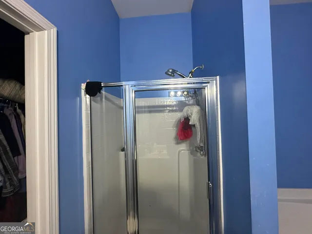 a close view of washer and dryer