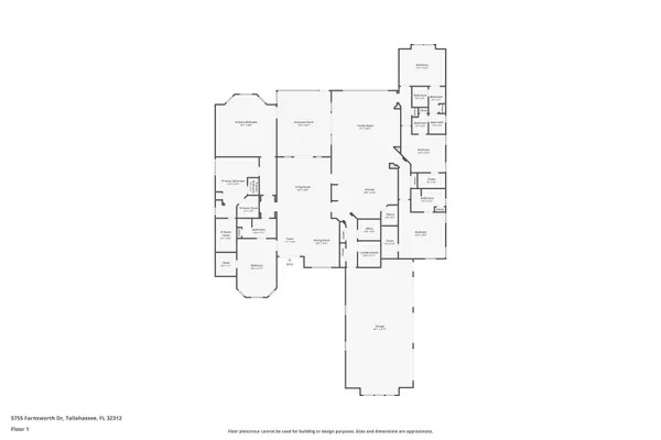 $995,000 | 5755 Farnsworth Drive, Tallahassee, FL 32312