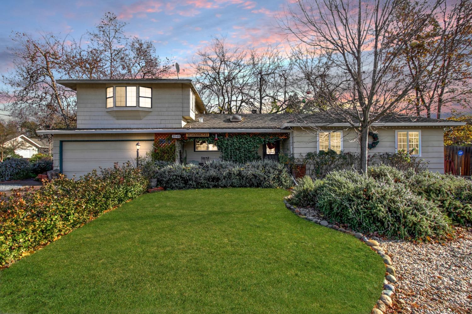 Photo was enhanced into twilight.