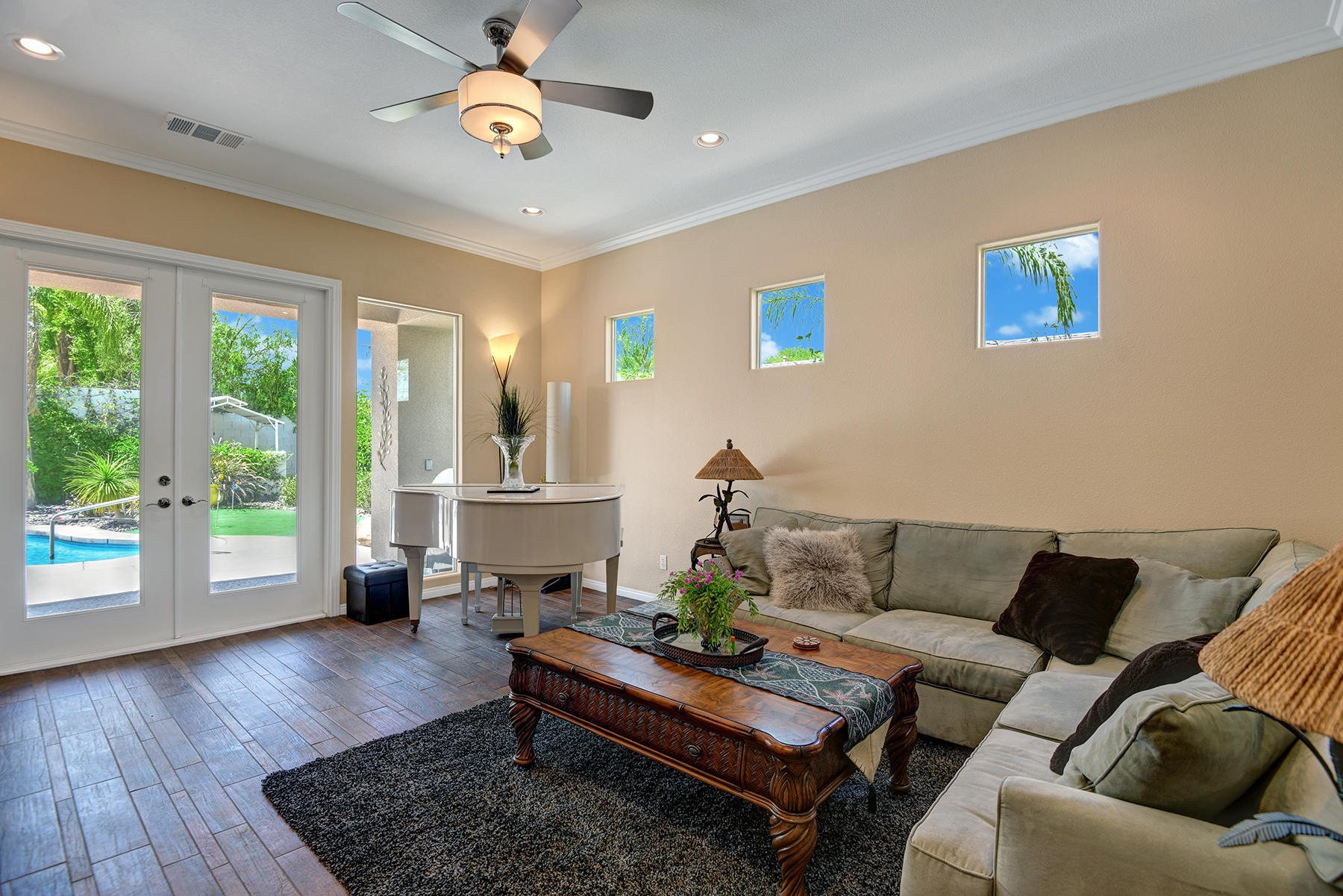 19 Orleans Road Rancho Mirage, CA 92270 - Photo 2 of 32 LIVING ROOM THROUGH MLS