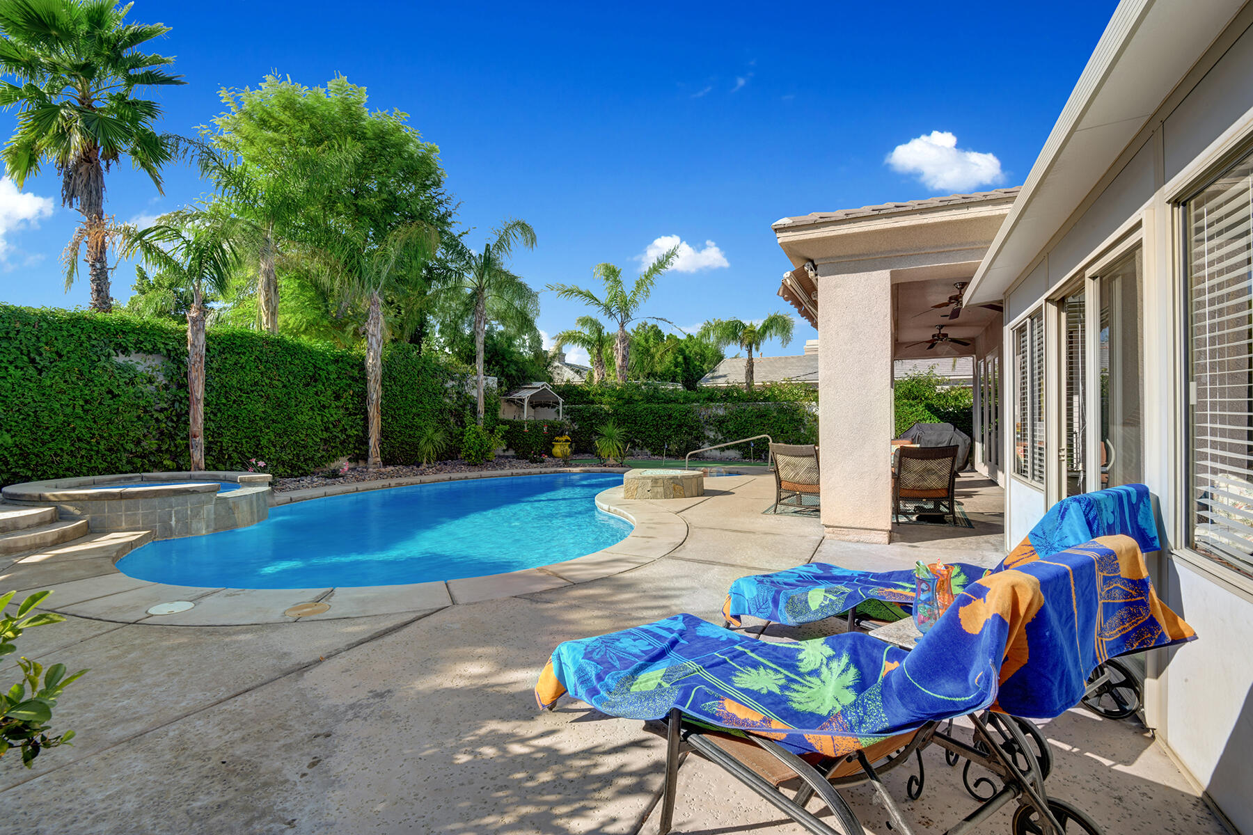 19 Orleans Road Rancho Mirage, CA 92270 - Photo 28 of 32 CHAISES TO POOL AND SPA MLS