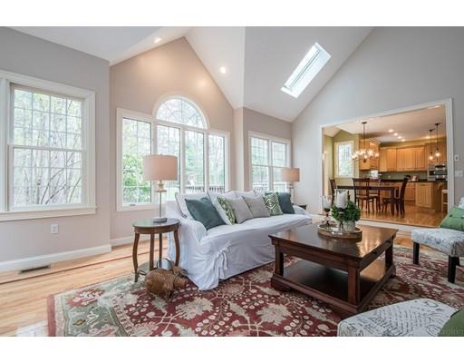 133 Green Road Bolton, MA 01740 - Photo 13 of 30 a living room with furniture and a large window