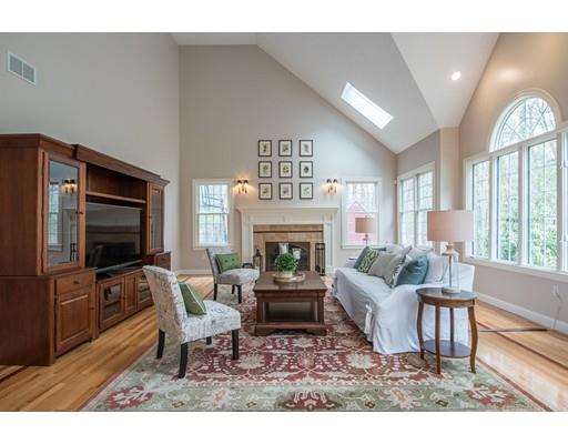 133 Green Road Bolton, MA 01740 - Photo 15 of 30 a living room with furniture a fireplace and a flat screen tv