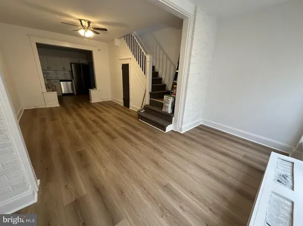 wooden floor in an empty room