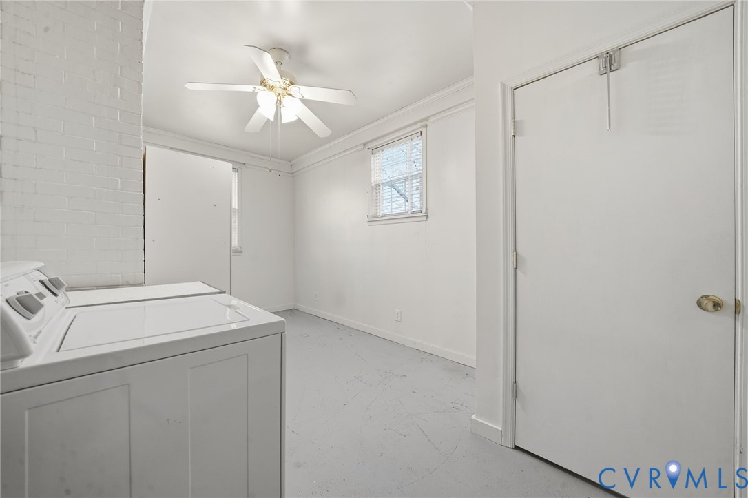 6726 Newtown Road St. Stephens Church, VA 23148 - Photo 35 of 50 a utility room with dryer and washer