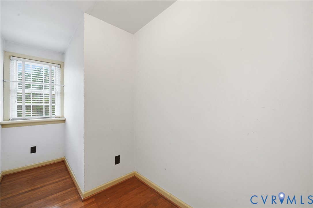 6726 Newtown Road St. Stephens Church, VA 23148 - Photo 39 of 50 a view of a room with wooden floor and white walls