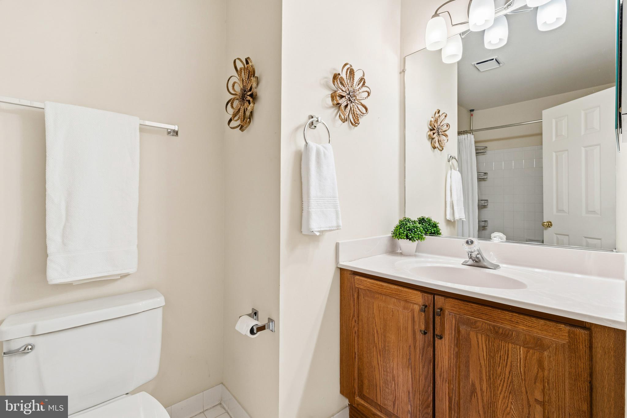 6518 Milva Lane Springfield, VA 22150 - Photo 28 of 55 Upper level full bath with updated lighting