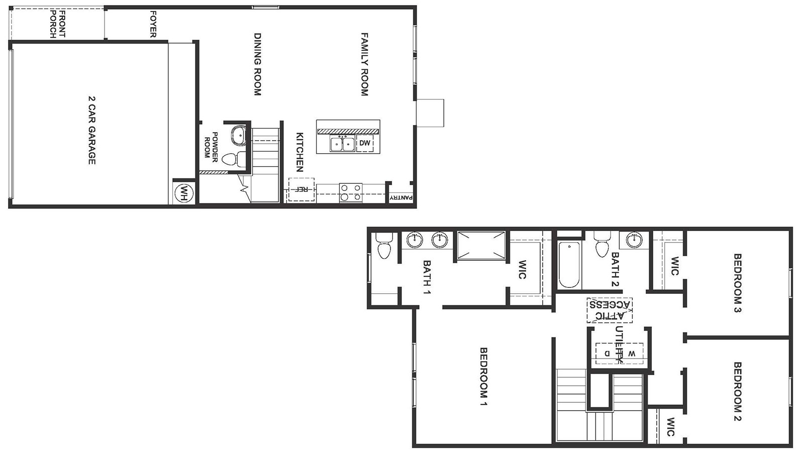 228 Flying Tigers Trail Jarrell, TX 76537 - Photo 17 of 17 Floor plan