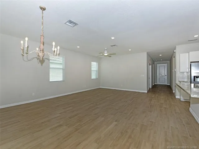 a view of a backyard with garden