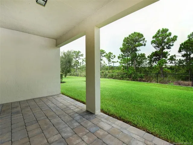 a outdoor space with chairs