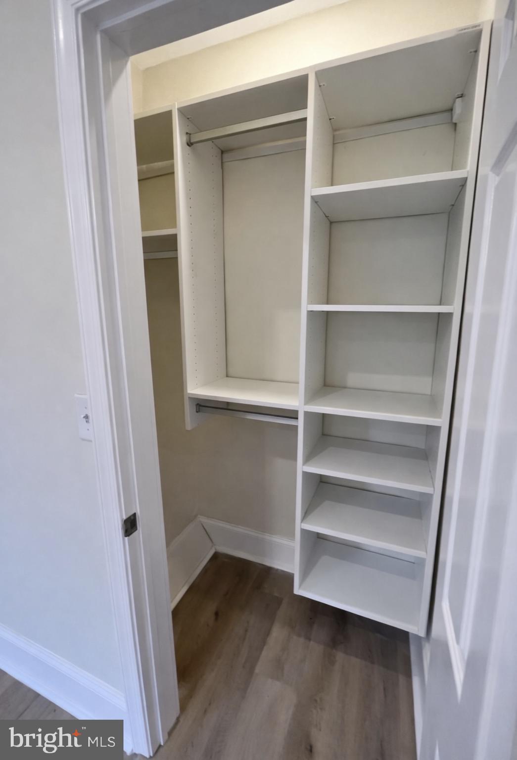 22 Maple Street Conshohocken, PA 19428 - Photo 17 of 22 a view of walk in closet with empty racks