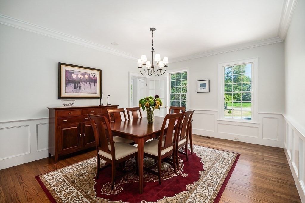 17 Patton Drive Hamilton, MA 01982 - Photo 8 of 37 a view of a dining room with furniture window and wooden floor
