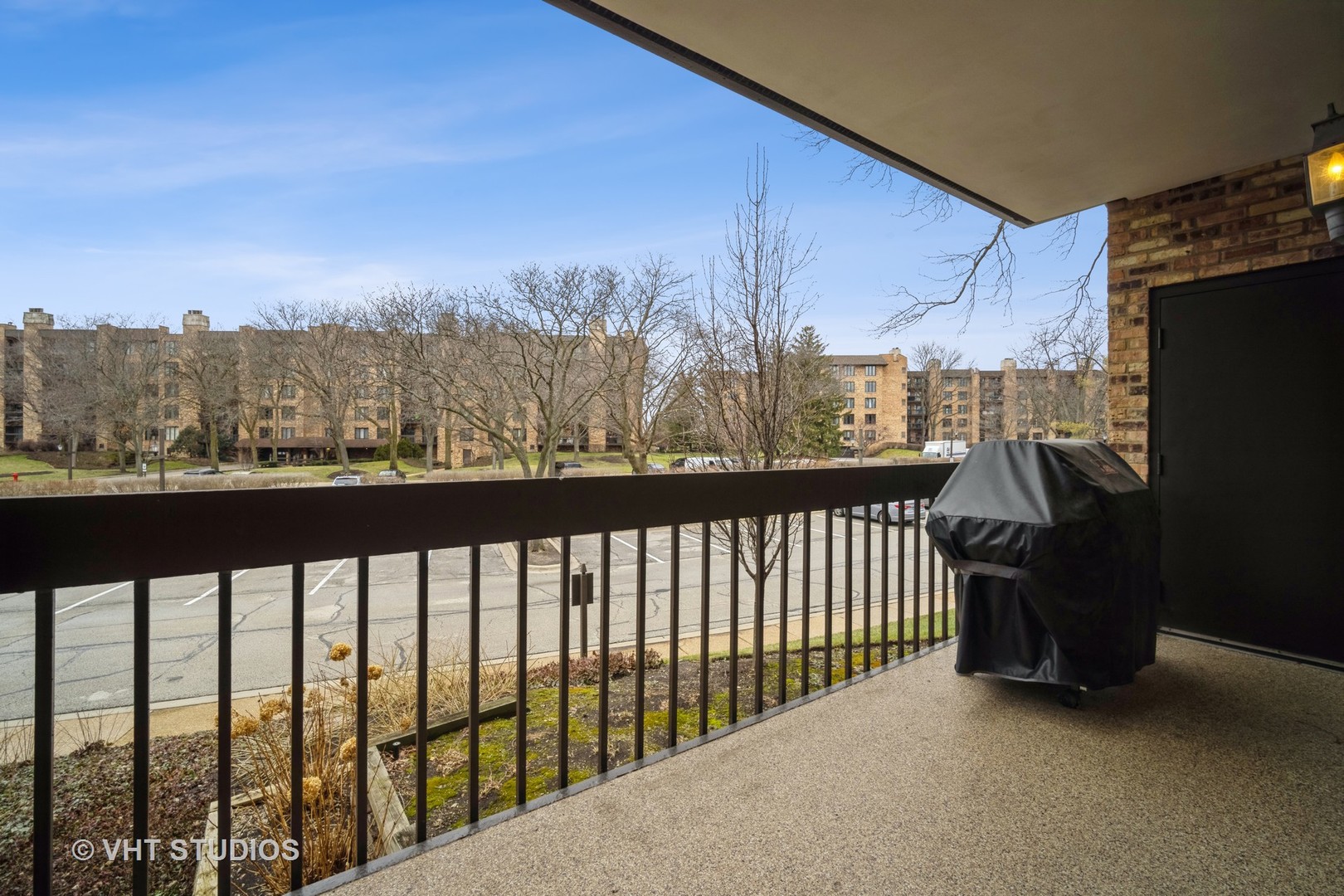 1831 Mission Hills Road, Unit 112 Northbrook, IL 60062 - Photo 16 of 17 a view of city from a balcony