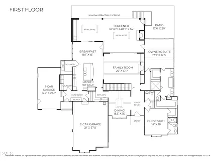 $2,195,000 | 9004 Meadow Pointe Court, Wake Forest, NC 27587