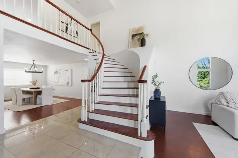 a view of entryway and hall