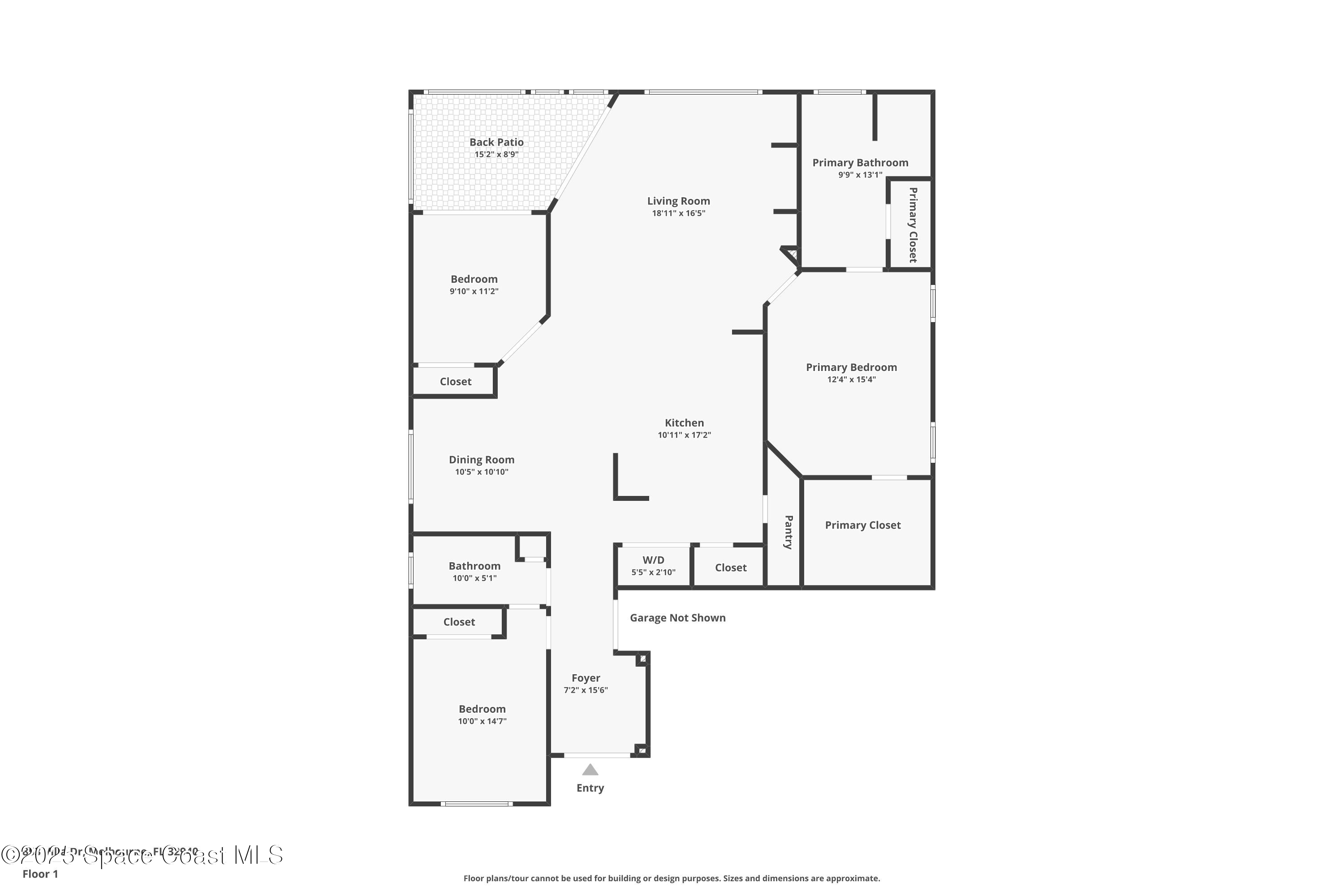 853 Villa Drive Melbourne, FL 32940 - Photo 26 of 26 a picture of a wall with white walls