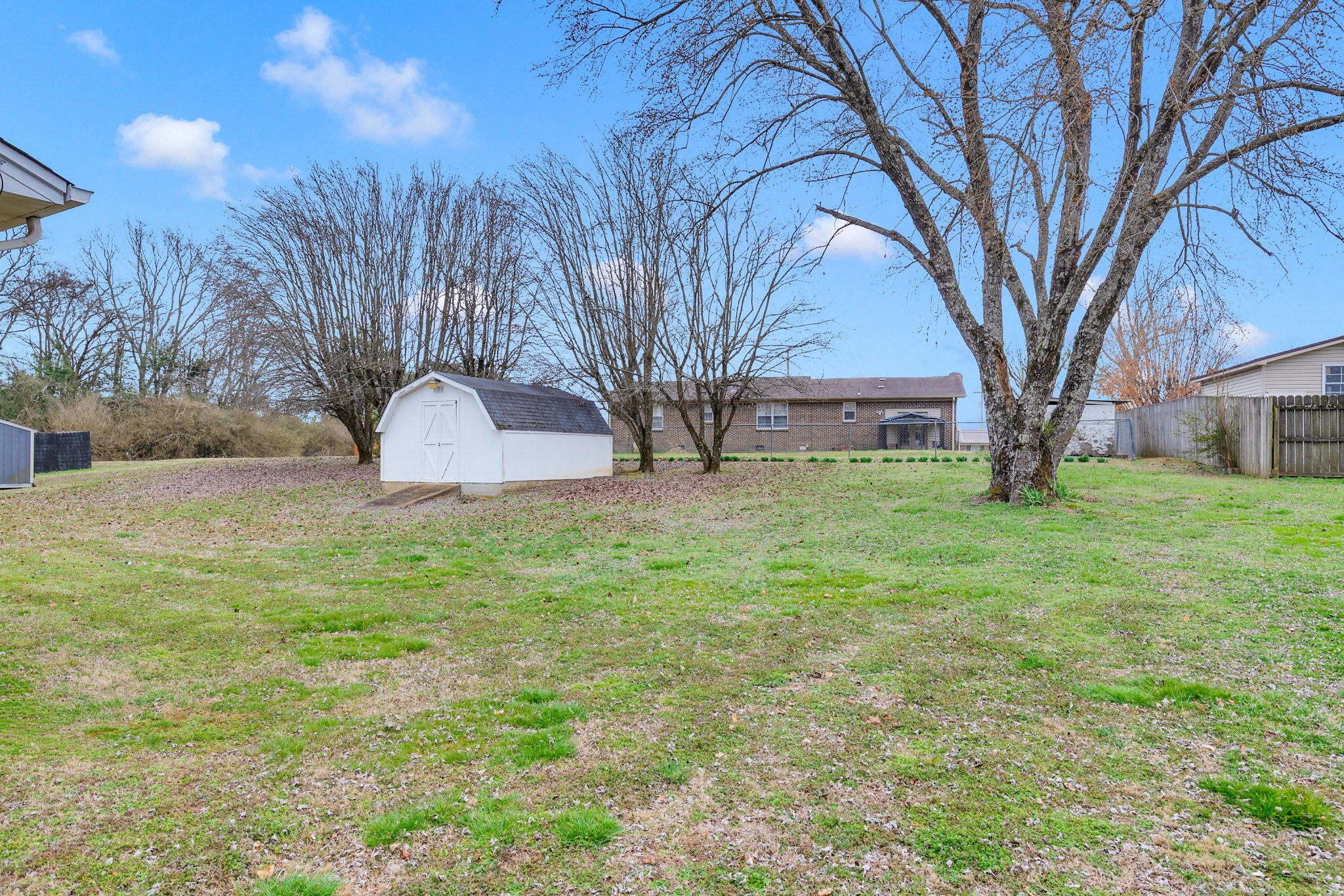 1011 Vales Mill Road Pulaski, TN 38478 - Photo 31 of 32 a view of a backyard with large trees