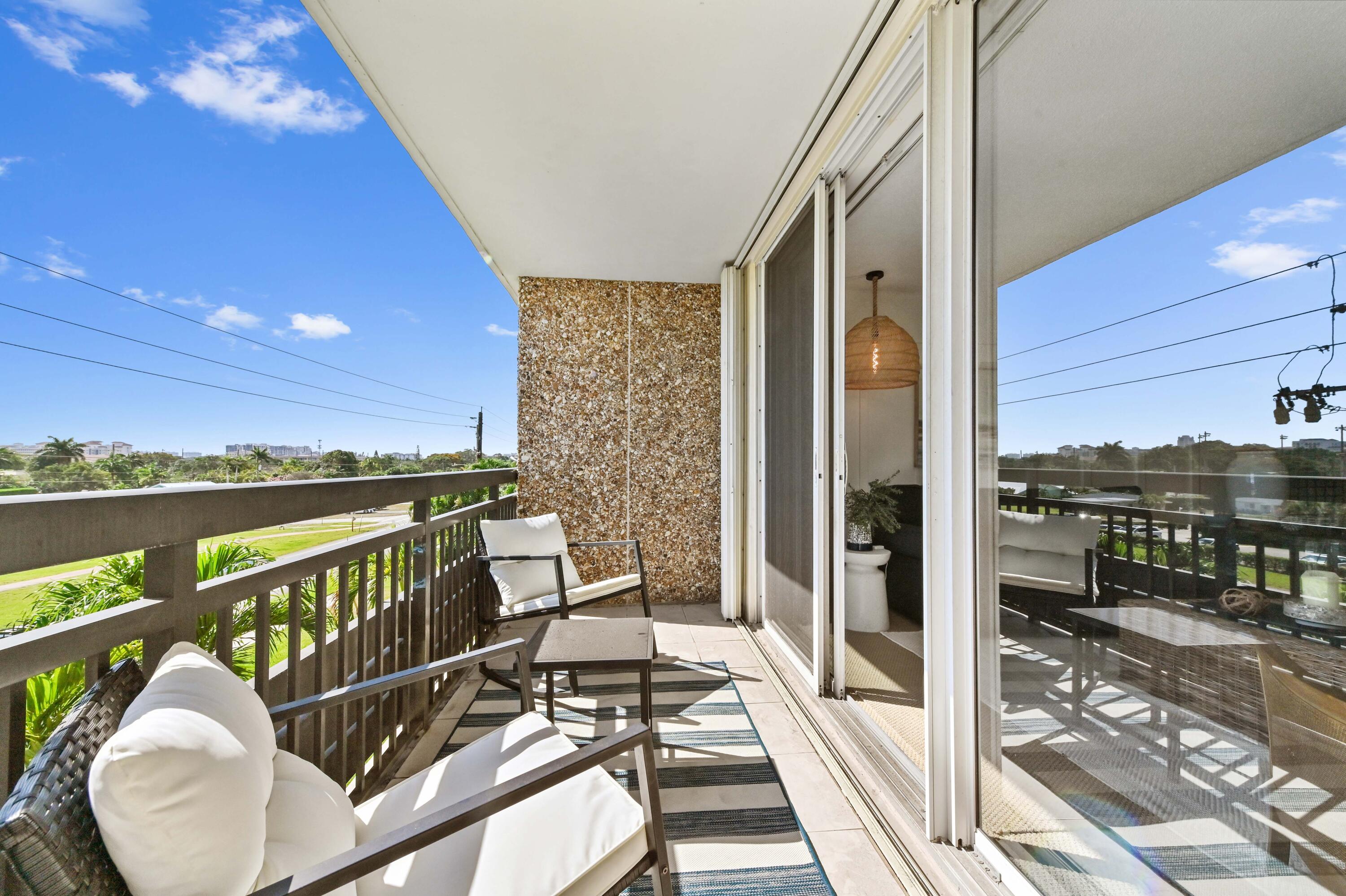 555 Northwest 4th Avenue, Unit 3110 Boca Raton, FL 33432 - Photo 13 of 29 Spacious Covered Balcony
