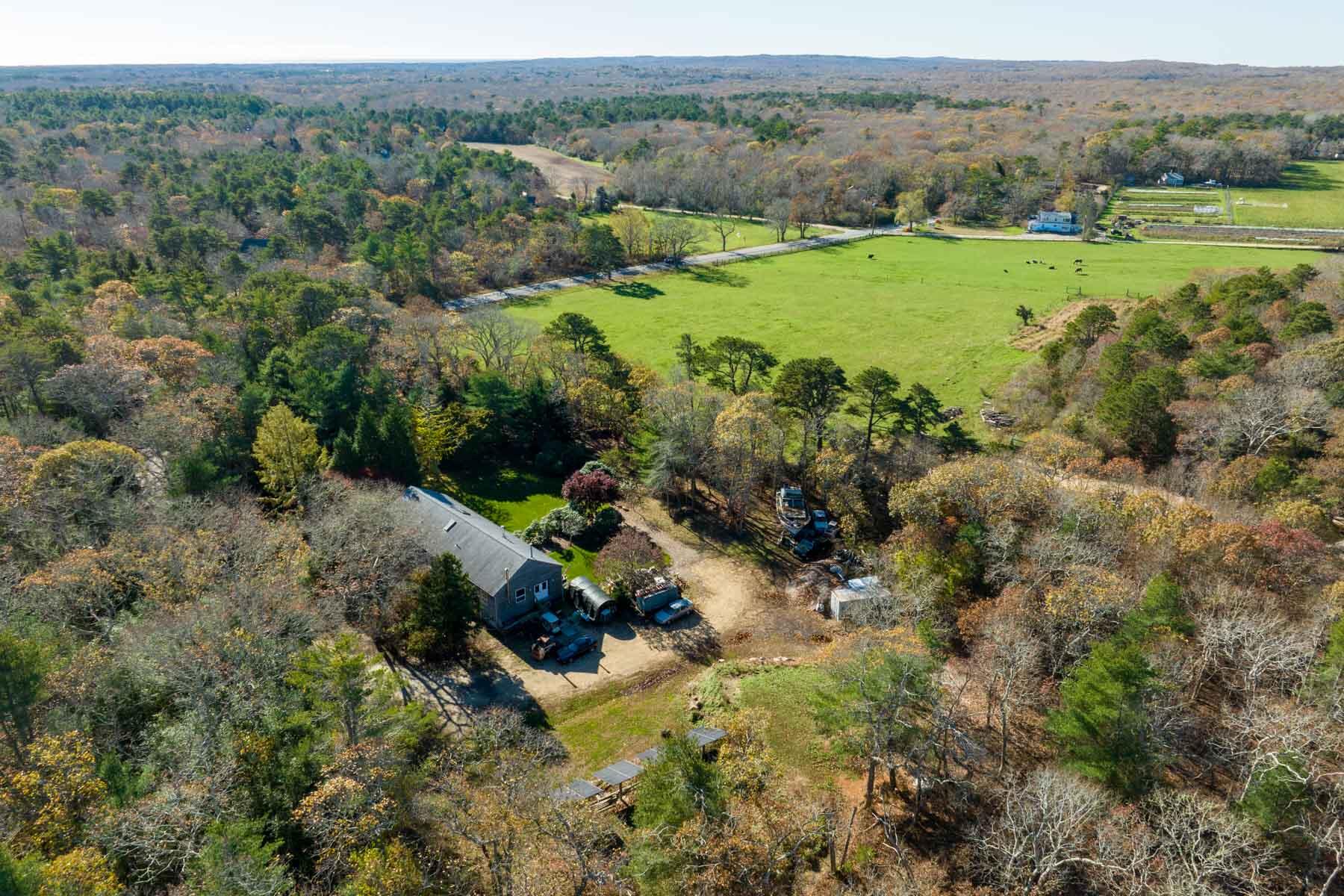 259 State Road West Tisbury, MA 02568 - Photo 4 of 23 Private setting in West Tisbury