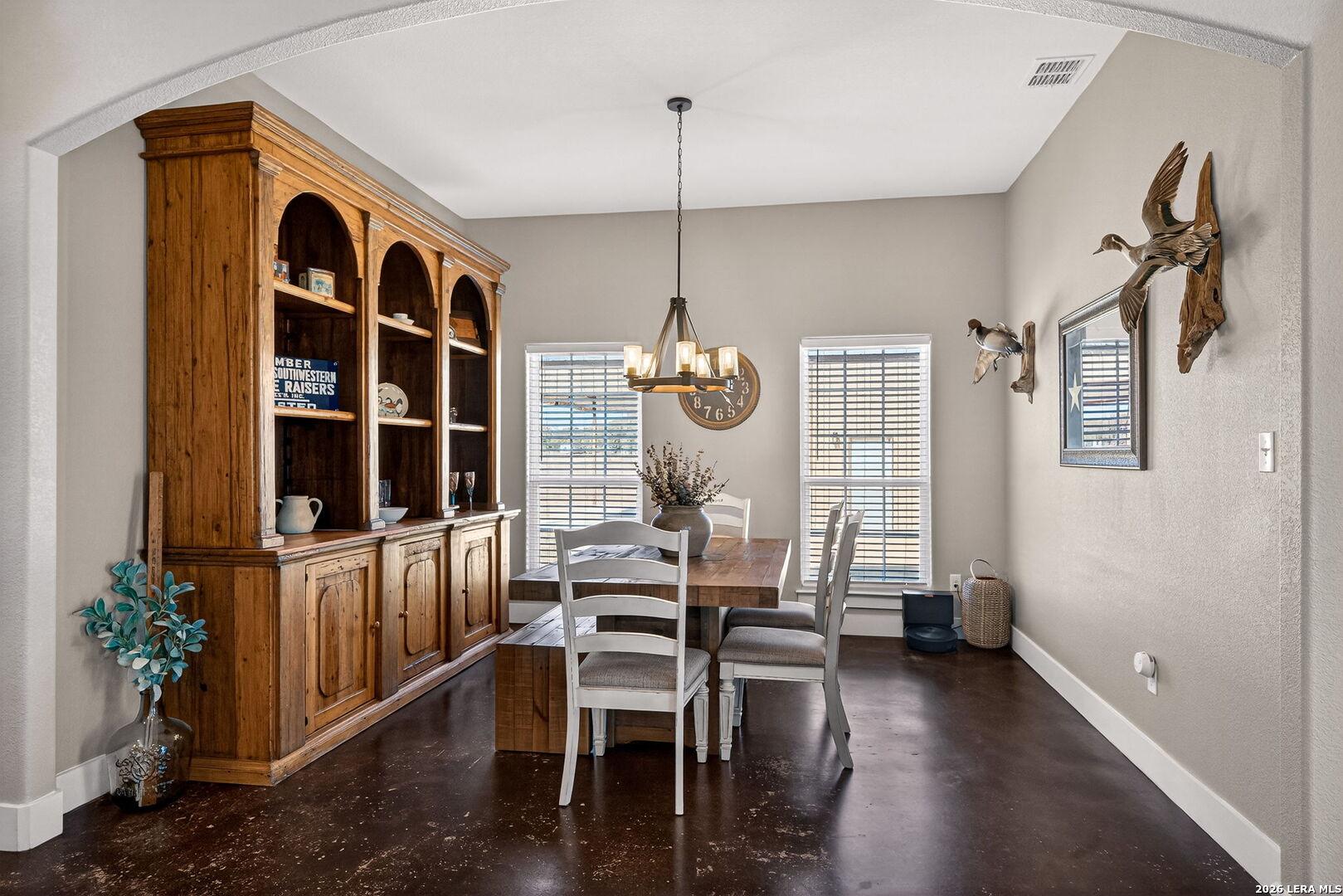 932 County Road 761 Devine, TX 78016 - Photo 19 of 47 a dining room with furniture and window