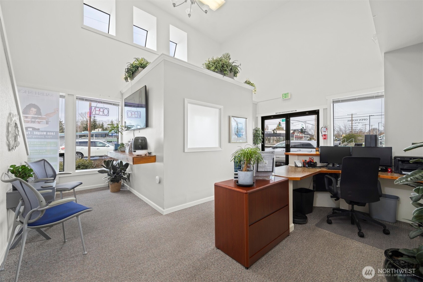 102 Ohio Street, Unit 203 Bellingham, WA 98225 - Photo 7 of 21 a view of a livingroom with workspace and a window
