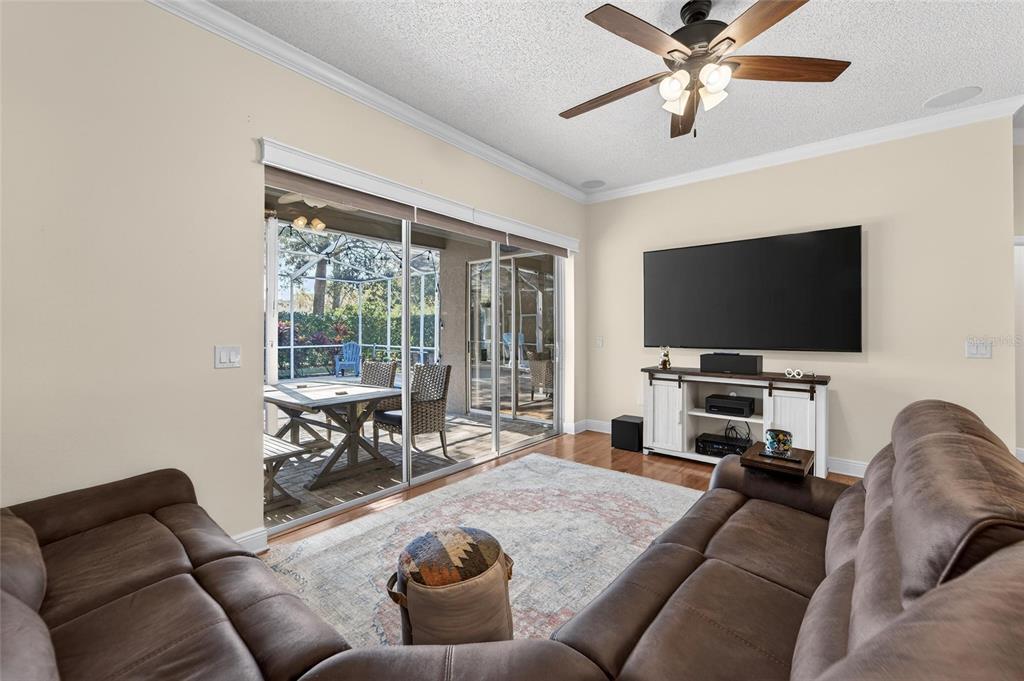 3522 Fox Squirrel Lane Valrico, FL 33596 - Photo 36 of 82 a living room with furniture and a flat screen tv