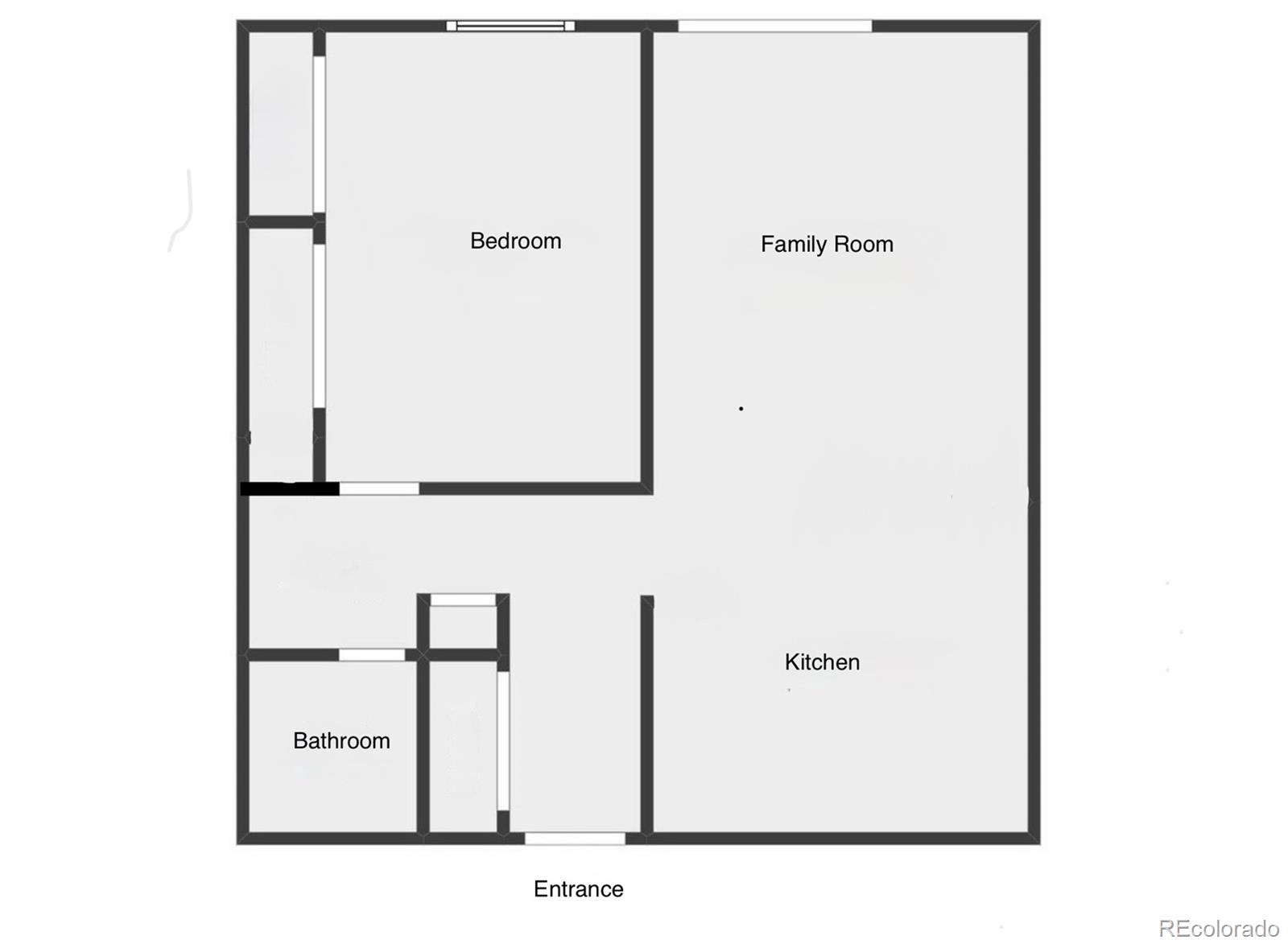 1302 South Parker Road, Unit 229 Denver, CO 80231 - Photo 12 of 18 a picture of a floor plan