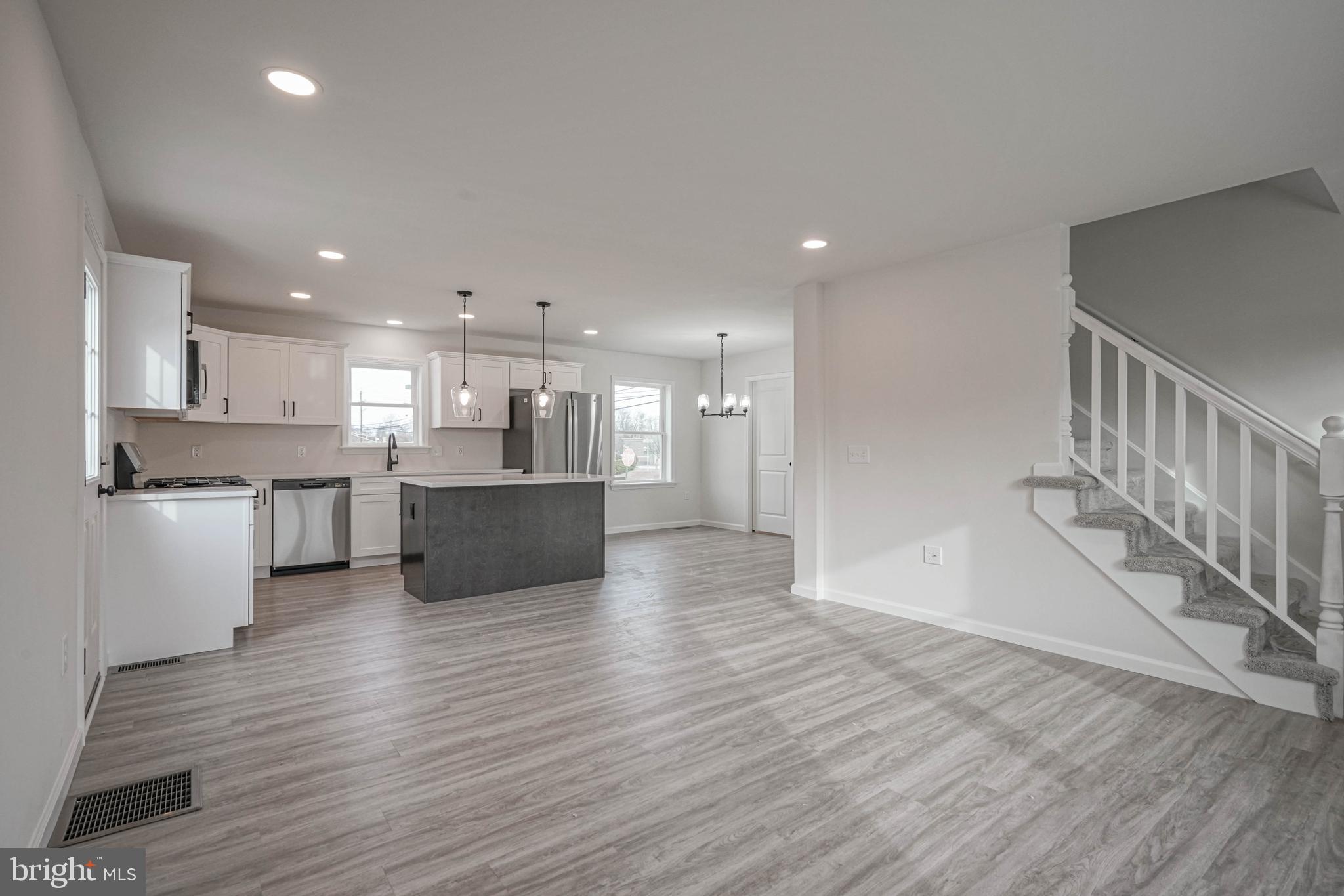 5 Myrtle Avenue Gloucester City, NJ 08030 - Photo 19 of 51 a view of kitchen with wooden floor and electronic appliances