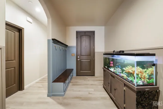 a view of wooden floor