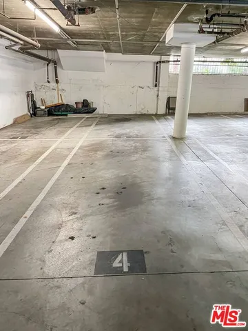 a view of parking garage