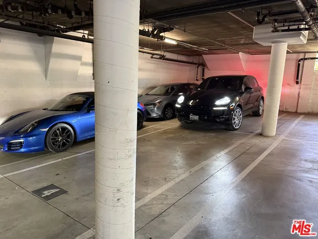 a view of car garage