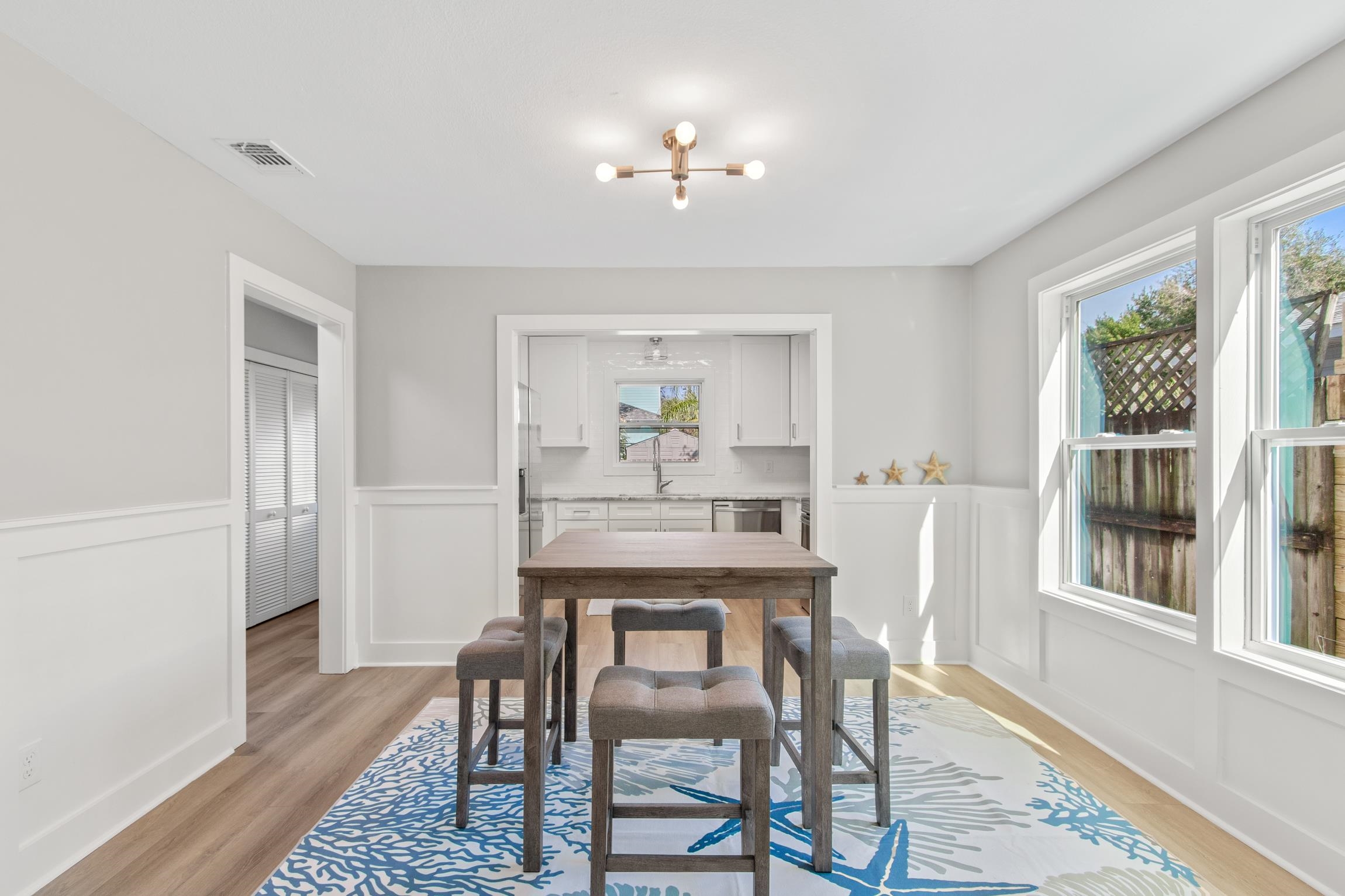 112 2nd Street St. Augustine, FL 32080 - Photo 12 of 49 a dining room with furniture and window