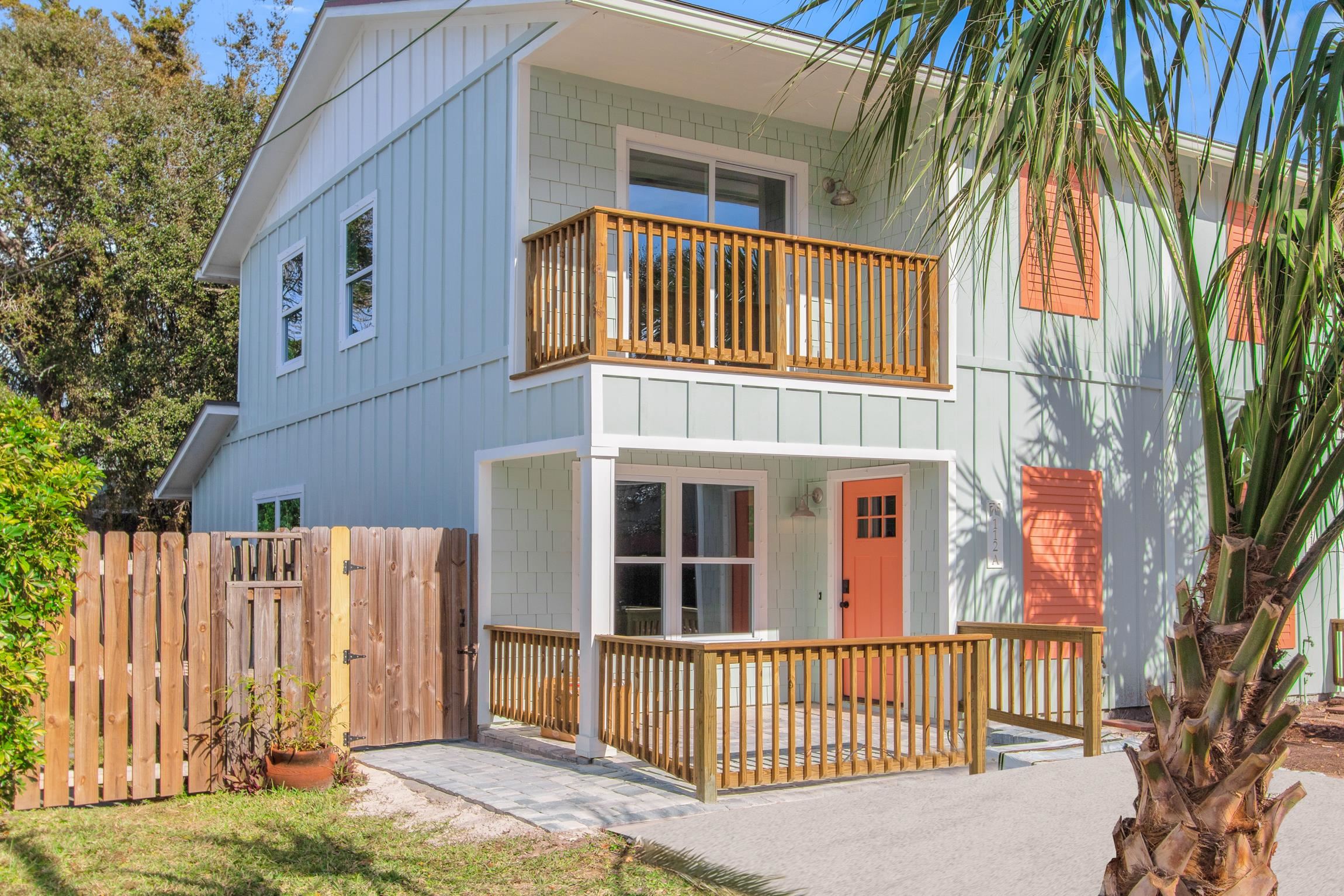 112 2nd Street St. Augustine, FL 32080 - Photo 43 of 49 a view of a house with a balcony