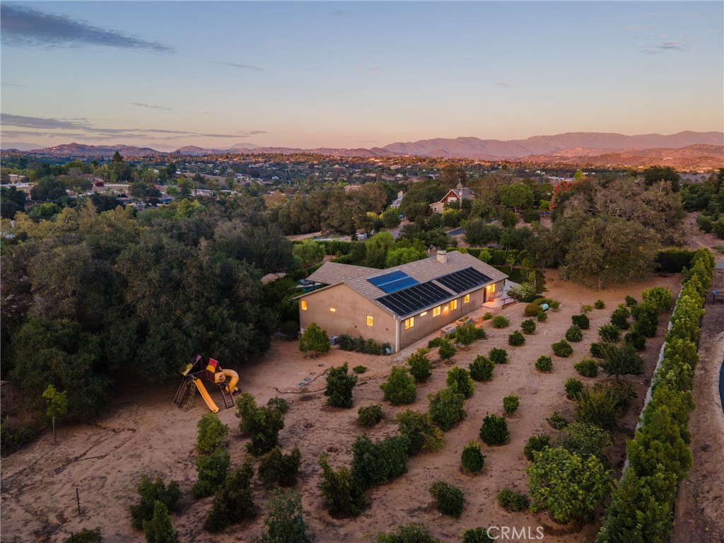 4007 Ladera Vista Road Fallbrook, CA 92028 - Photo 57 of 64 an aerial view of residential houses with outdoor space