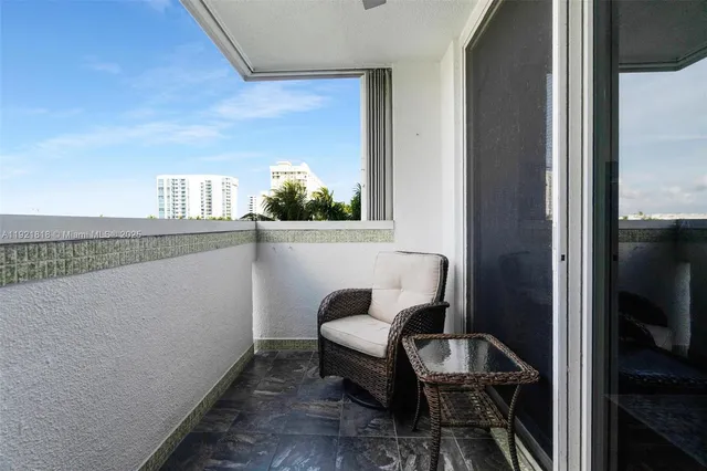 a view of a city with tall buildings