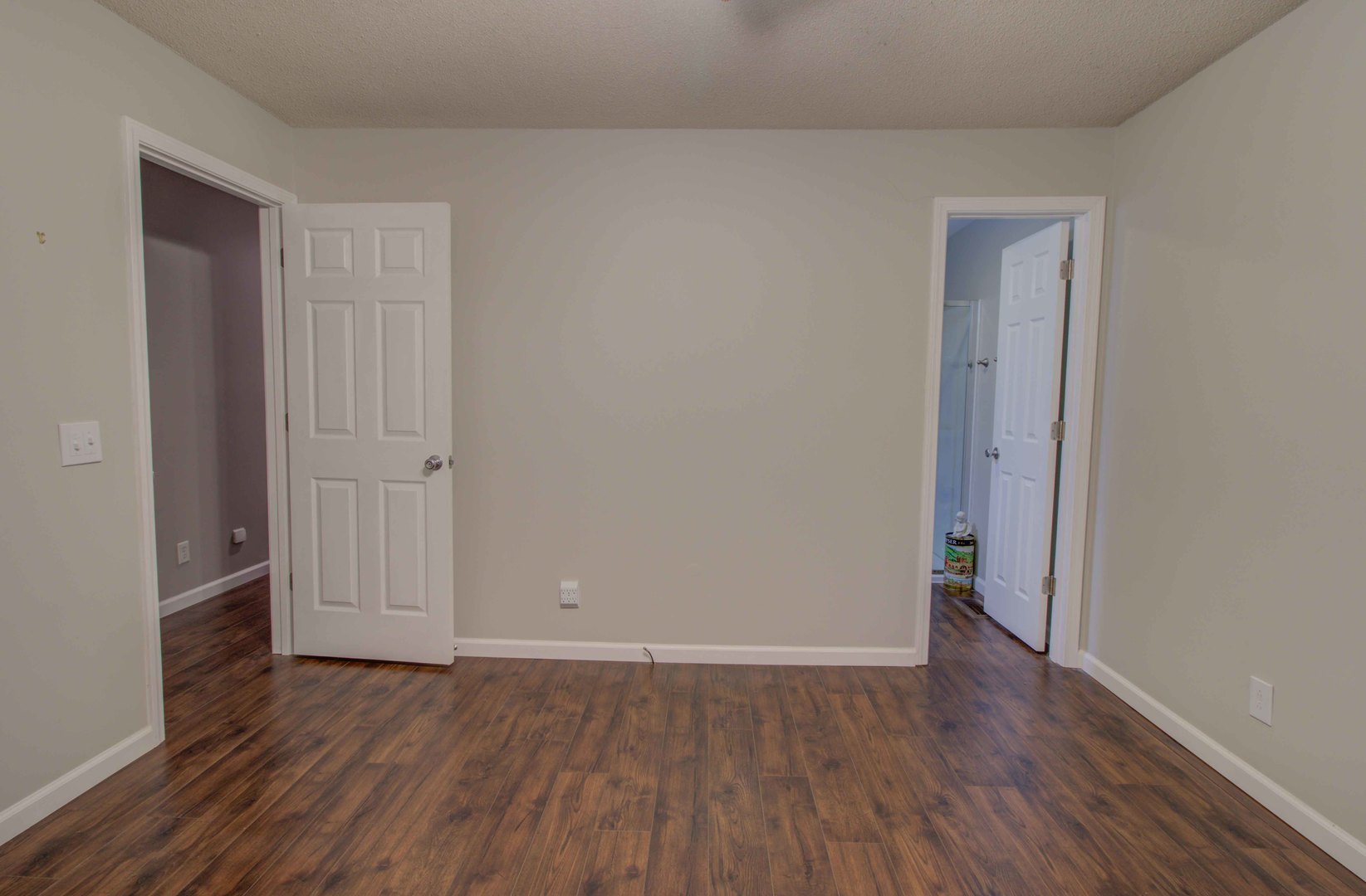 217 Eldorado Drive Tuscola, IL 61953 - Photo 23 of 26 a view of an empty room with wooden floor and closet