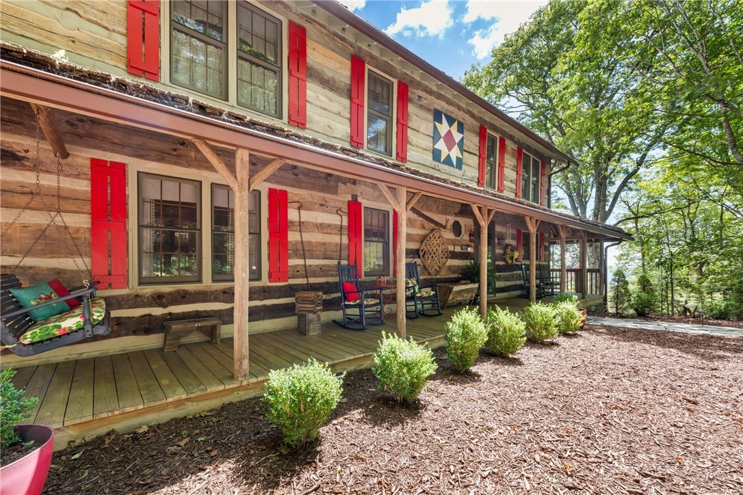 2177 Homestead Road Todd, NC 28684 - Photo 38 of 49 a view of a house with a patio