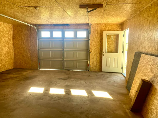 a view of a house with a wooden door