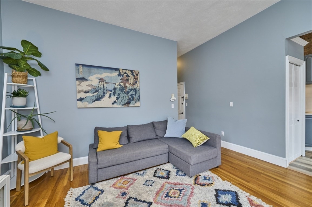 516 Shawmut Avenue, Unit 2 Boston, MA 02118 - Photo 3 of 13 a living room with furniture and a couch