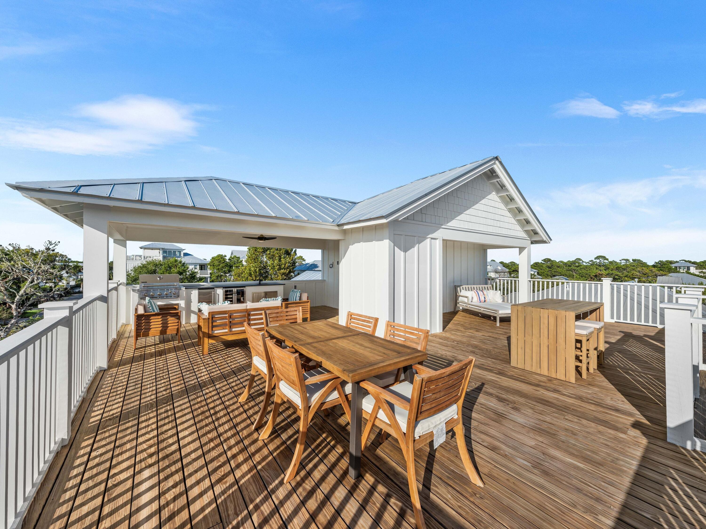 394 Grande Pointe Cir Inlet Beach Inlet Beach, FL 32461 - Photo 1 of 54 a view of a patio with swimming pool