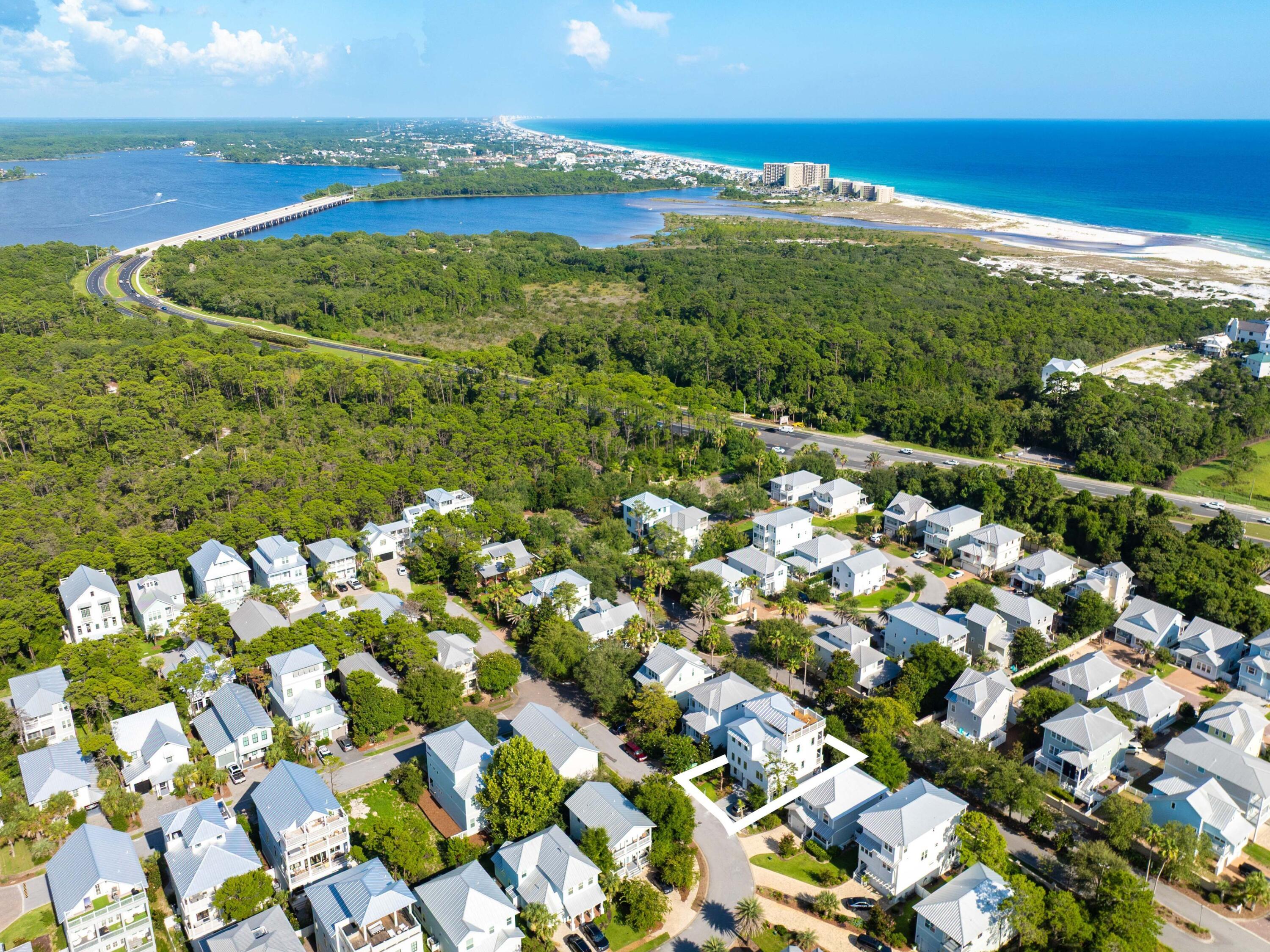 394 Grande Pointe Cir Inlet Beach Inlet Beach, FL 32461 - Photo 50 of 54 a view of a city