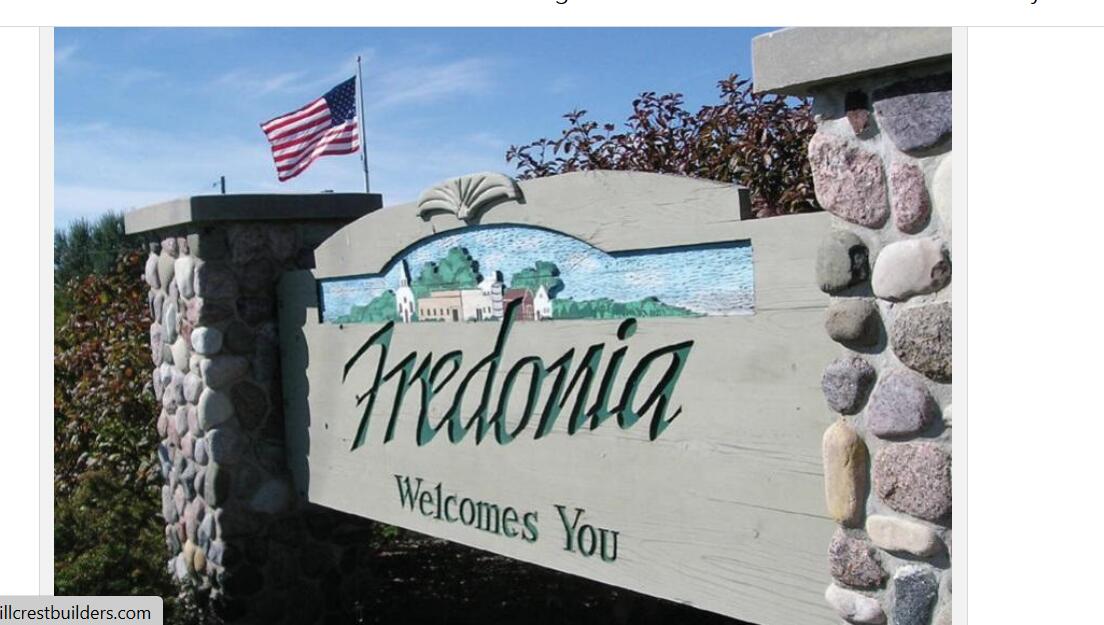 Fredonia sign