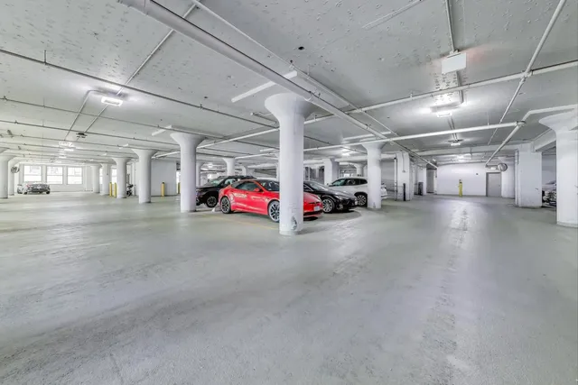 a view of parking area