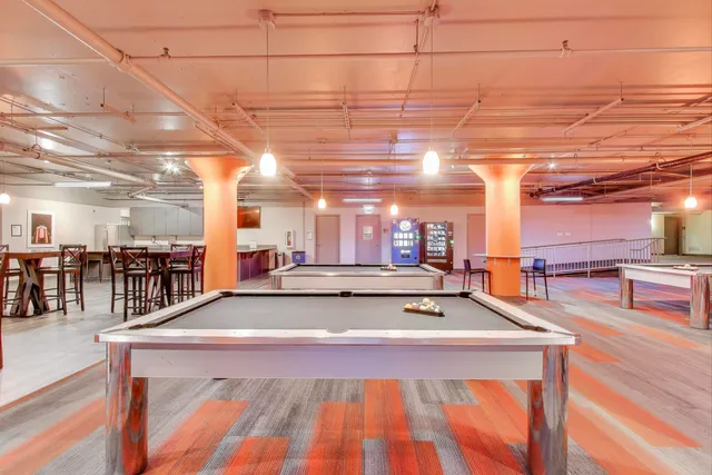 a view of city with tall buildings