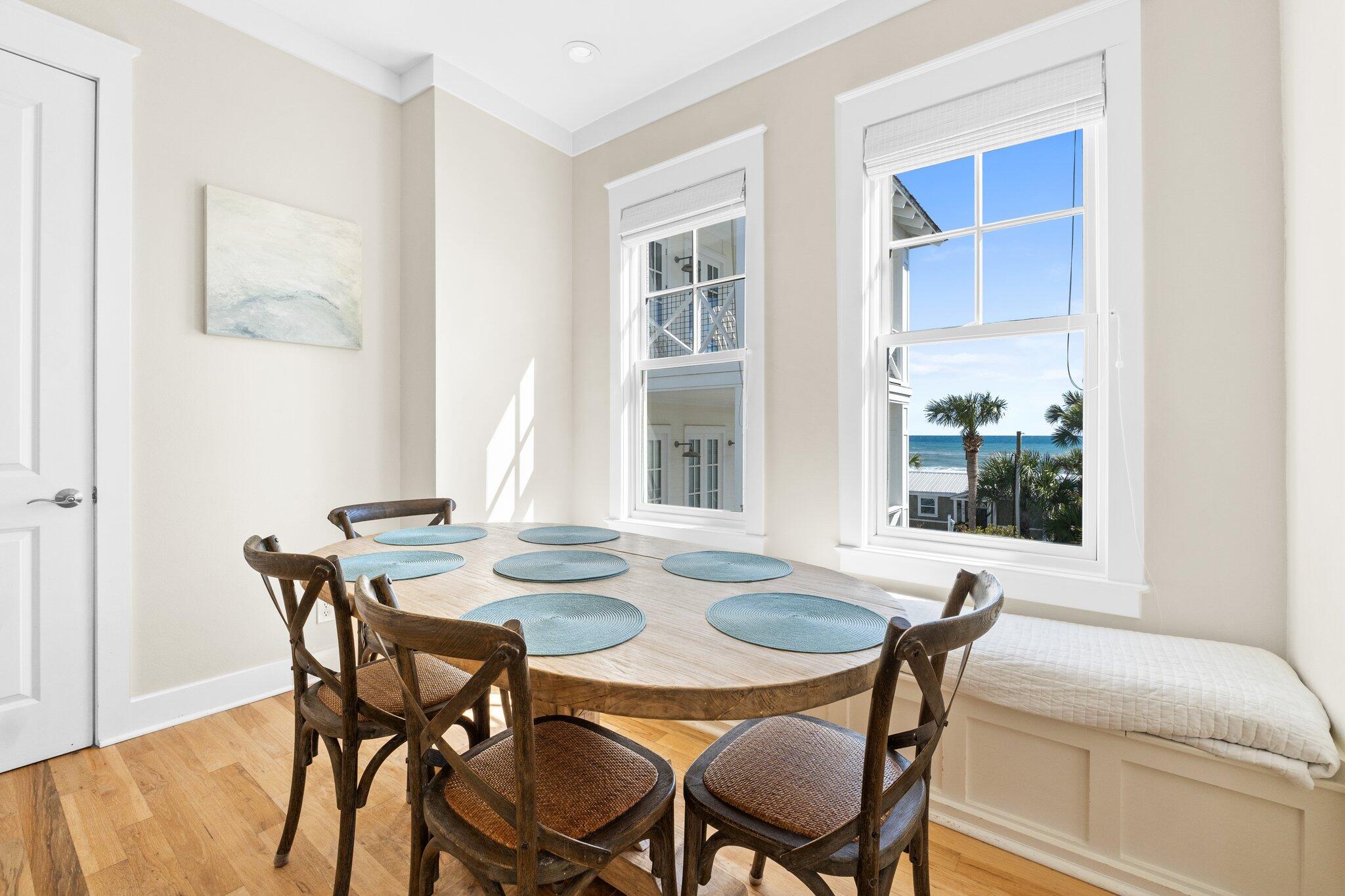 64 Chelsea Loop Road Santa Rosa Beach, FL 32459 - Photo 29 of 57 a view of a dining room with furniture and window