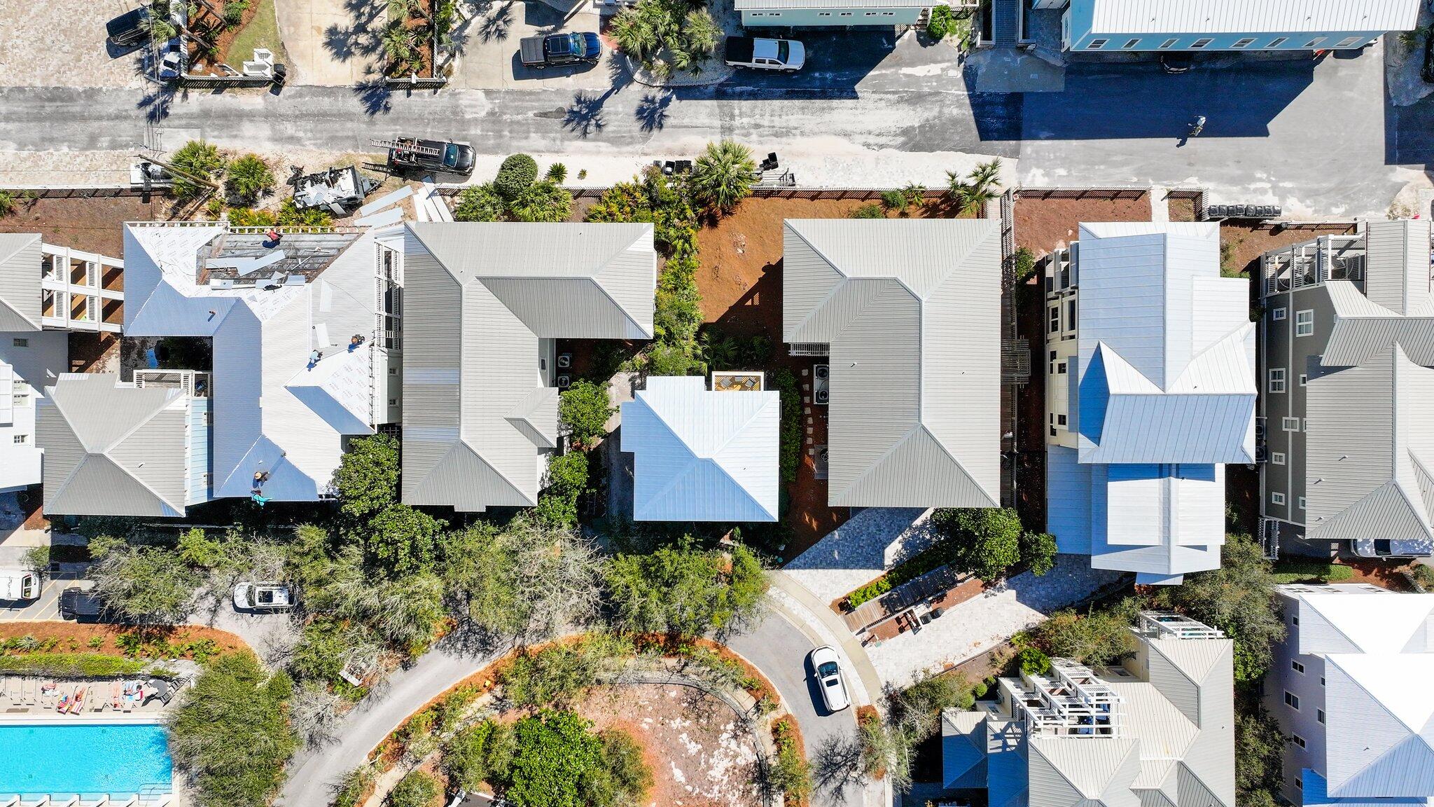 64 Chelsea Loop Road Santa Rosa Beach, FL 32459 - Photo 47 of 57 an aerial view of residential houses with outdoor space
